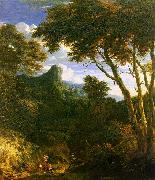 Jean-Baptiste Huysmans Mountainous Landscape USA oil painting artist
